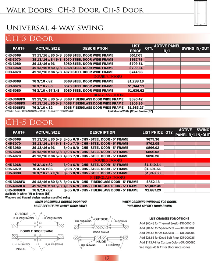 Universal 4-Way Swing